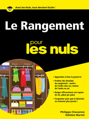 cover image of Le rangement pour les Nuls poche